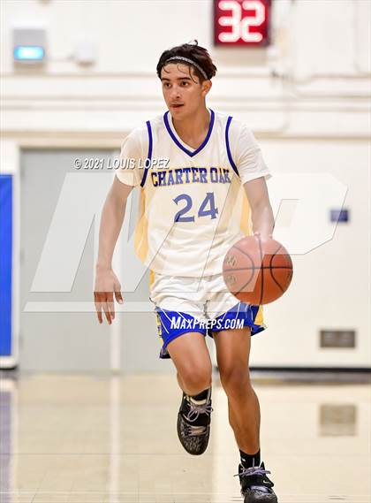 Thumbnail 3 in Alta Loma @ Charter Oak (Silent Night Game) photogallery.