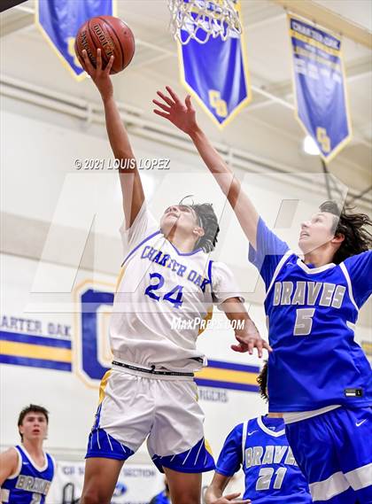 Thumbnail 3 in Alta Loma @ Charter Oak (Silent Night Game) photogallery.