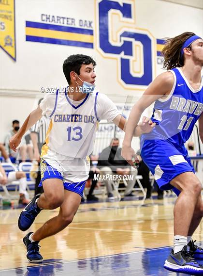 Thumbnail 2 in Alta Loma @ Charter Oak (Silent Night Game) photogallery.