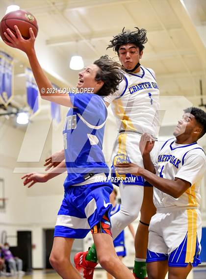 Thumbnail 3 in Alta Loma @ Charter Oak (Silent Night Game) photogallery.