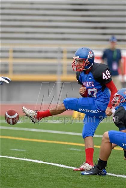 Thumbnail 1 in Olive Branch vs. Pahokee (Miami Kickoff Classic) photogallery.