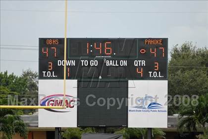Thumbnail 2 in Olive Branch vs. Pahokee (Miami Kickoff Classic) photogallery.