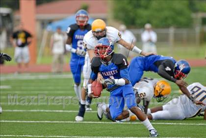 Thumbnail 1 in Olive Branch vs. Pahokee (Miami Kickoff Classic) photogallery.