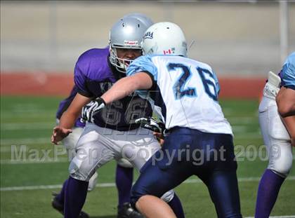 Thumbnail 1 in Foothills Christian vs Central Catholic (Alberta, CA) (SDS Kickoff Classic) photogallery.