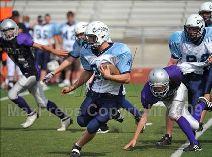 Thumbnail 1 in Foothills Christian vs Central Catholic (Alberta, CA) (SDS Kickoff Classic) photogallery.