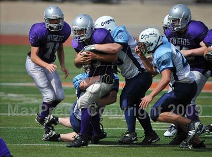 Thumbnail 2 in Foothills Christian vs Central Catholic (Alberta, CA) (SDS Kickoff Classic) photogallery.