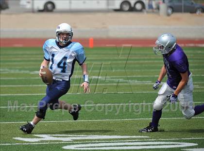 Thumbnail 2 in Foothills Christian vs Central Catholic (Alberta, CA) (SDS Kickoff Classic) photogallery.