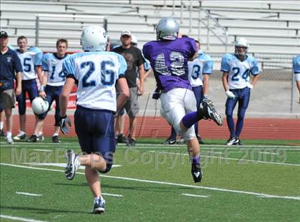 Thumbnail 2 in Foothills Christian vs Central Catholic (Alberta, CA) (SDS Kickoff Classic) photogallery.