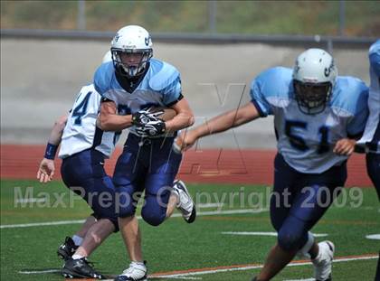Thumbnail 2 in Foothills Christian vs Central Catholic (Alberta, CA) (SDS Kickoff Classic) photogallery.