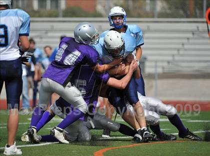 Thumbnail 3 in Foothills Christian vs Central Catholic (Alberta, CA) (SDS Kickoff Classic) photogallery.