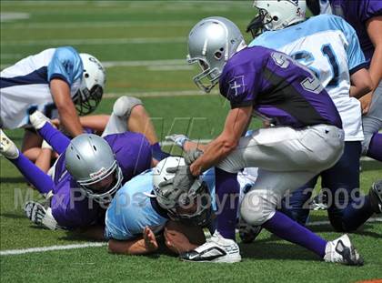 Thumbnail 1 in Foothills Christian vs Central Catholic (Alberta, CA) (SDS Kickoff Classic) photogallery.