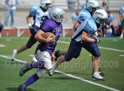 Thumbnail 1 in Foothills Christian vs Central Catholic (Alberta, CA) (SDS Kickoff Classic) photogallery.