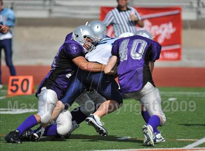 Thumbnail 1 in Foothills Christian vs Central Catholic (Alberta, CA) (SDS Kickoff Classic) photogallery.