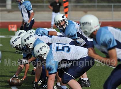 Thumbnail 3 in Foothills Christian vs Central Catholic (Alberta, CA) (SDS Kickoff Classic) photogallery.