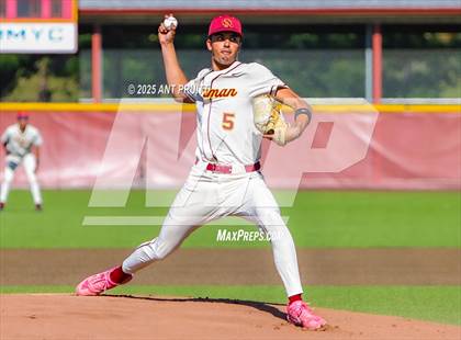 Thumbnail 1 in Newark Memorial @ Cardinal Newman (CIF NCS Division 2 Round 1) photogallery.