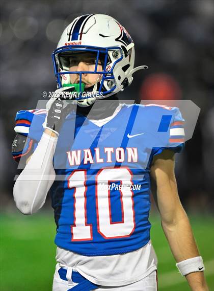 Thumbnail 2 in Camden County @ Walton (GHSA 7A Semifinal) photogallery.