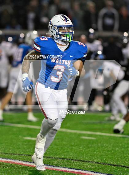 Thumbnail 3 in Camden County @ Walton (GHSA 7A Semifinal) photogallery.