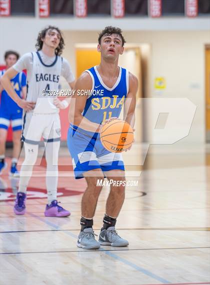Thumbnail 2 in San Diego Jewish Academy vs. Tri-City Christian (CIF SDS Division 3 Finals) photogallery.