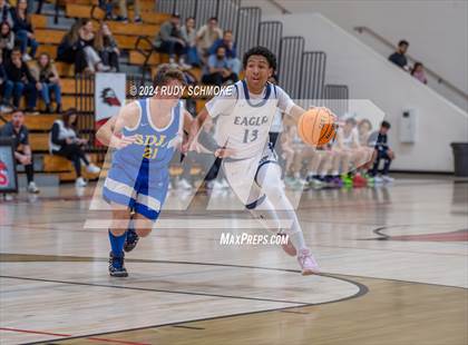 Thumbnail 1 in San Diego Jewish Academy vs. Tri-City Christian (CIF SDS Division 3 Finals) photogallery.