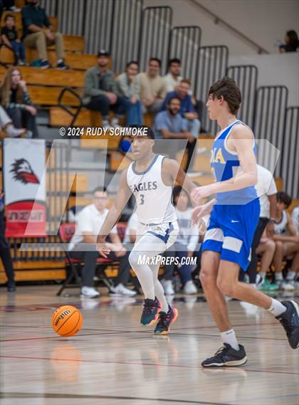 Thumbnail 2 in San Diego Jewish Academy vs. Tri-City Christian (CIF SDS Division 3 Finals) photogallery.