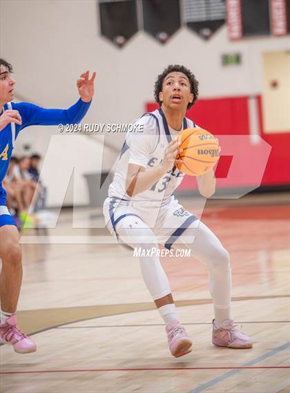 Thumbnail 3 in San Diego Jewish Academy vs. Tri-City Christian (CIF SDS Division 3 Finals) photogallery.