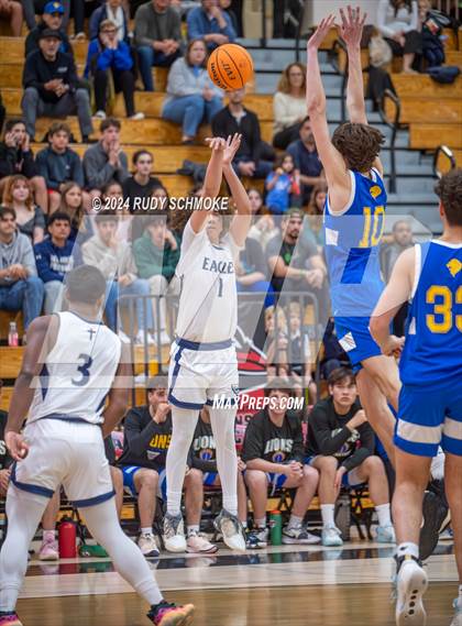 Thumbnail 3 in San Diego Jewish Academy vs. Tri-City Christian (CIF SDS Division 3 Finals) photogallery.