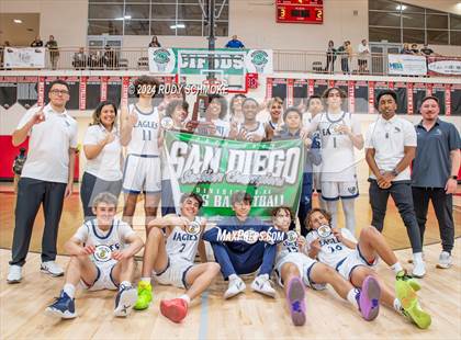 Thumbnail 1 in San Diego Jewish Academy vs. Tri-City Christian (CIF SDS Division 3 Finals) photogallery.
