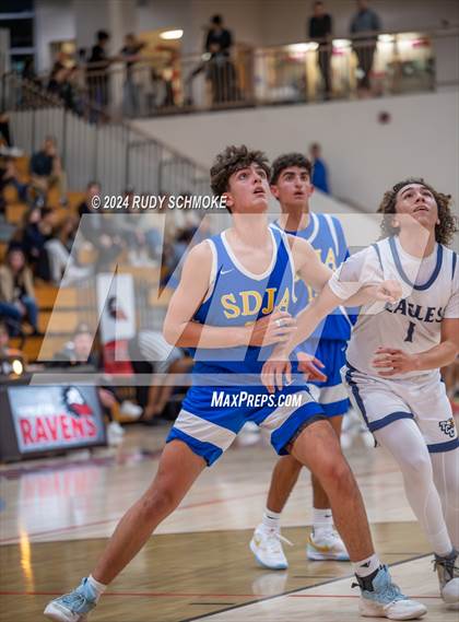 Thumbnail 2 in San Diego Jewish Academy vs. Tri-City Christian (CIF SDS Division 3 Finals) photogallery.
