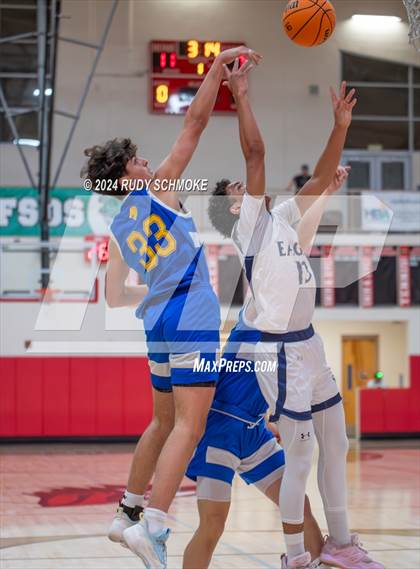 Thumbnail 1 in San Diego Jewish Academy vs. Tri-City Christian (CIF SDS Division 3 Finals) photogallery.
