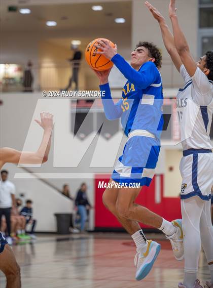 Thumbnail 3 in San Diego Jewish Academy vs. Tri-City Christian (CIF SDS Division 3 Finals) photogallery.