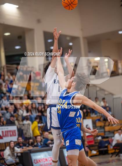 Thumbnail 2 in San Diego Jewish Academy vs. Tri-City Christian (CIF SDS Division 3 Finals) photogallery.
