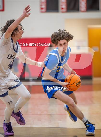 Thumbnail 1 in San Diego Jewish Academy vs. Tri-City Christian (CIF SDS Division 3 Finals) photogallery.