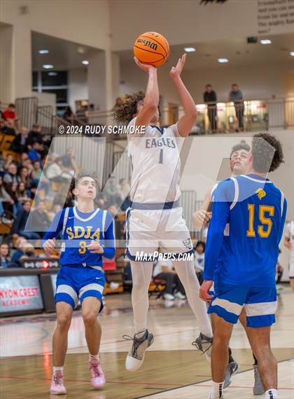 Thumbnail 1 in San Diego Jewish Academy vs. Tri-City Christian (CIF SDS Division 3 Finals) photogallery.
