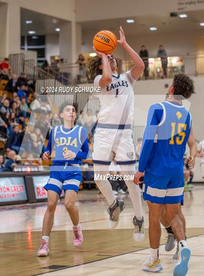 Thumbnail 3 in San Diego Jewish Academy vs. Tri-City Christian (CIF SDS Division 3 Finals) photogallery.