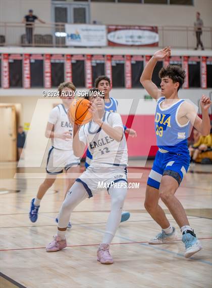 Thumbnail 2 in San Diego Jewish Academy vs. Tri-City Christian (CIF SDS Division 3 Finals) photogallery.