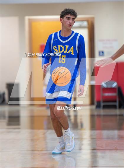 Thumbnail 1 in San Diego Jewish Academy vs. Tri-City Christian (CIF SDS Division 3 Finals) photogallery.
