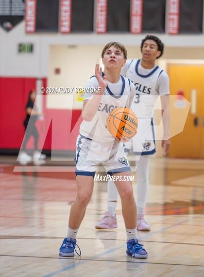 Thumbnail 2 in San Diego Jewish Academy vs. Tri-City Christian (CIF SDS Division 3 Finals) photogallery.