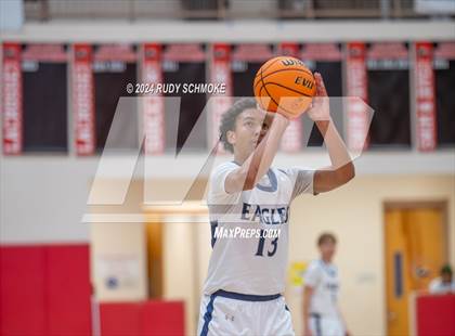 Thumbnail 1 in San Diego Jewish Academy vs. Tri-City Christian (CIF SDS Division 3 Finals) photogallery.