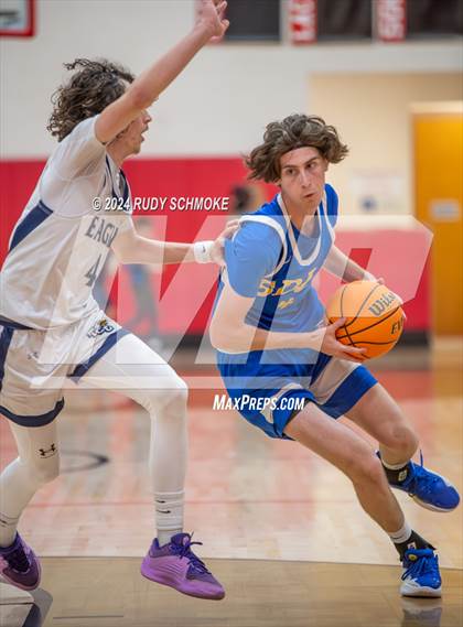 Thumbnail 2 in San Diego Jewish Academy vs. Tri-City Christian (CIF SDS Division 3 Finals) photogallery.