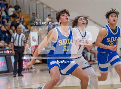 Thumbnail 2 in San Diego Jewish Academy vs. Tri-City Christian (CIF SDS Division 3 Finals) photogallery.