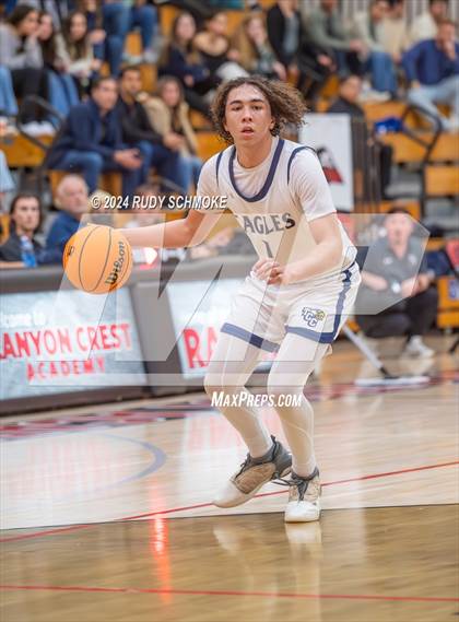 Thumbnail 2 in San Diego Jewish Academy vs. Tri-City Christian (CIF SDS Division 3 Finals) photogallery.