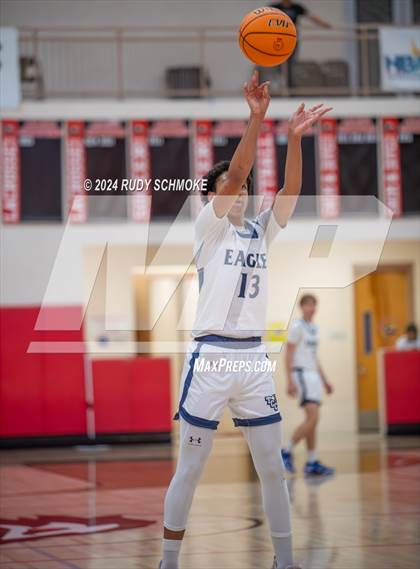 Thumbnail 2 in San Diego Jewish Academy vs. Tri-City Christian (CIF SDS Division 3 Finals) photogallery.