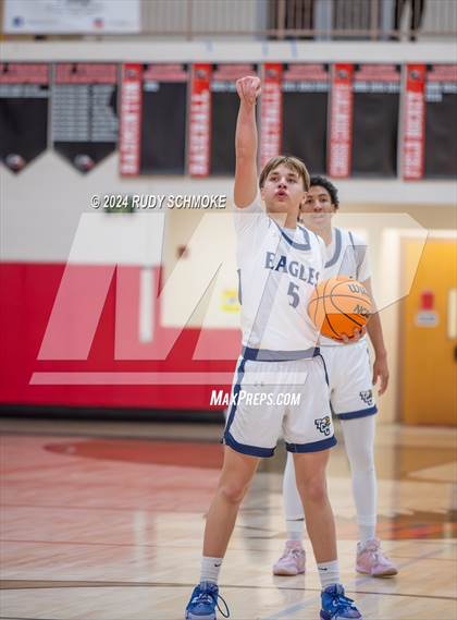 Thumbnail 3 in San Diego Jewish Academy vs. Tri-City Christian (CIF SDS Division 3 Finals) photogallery.