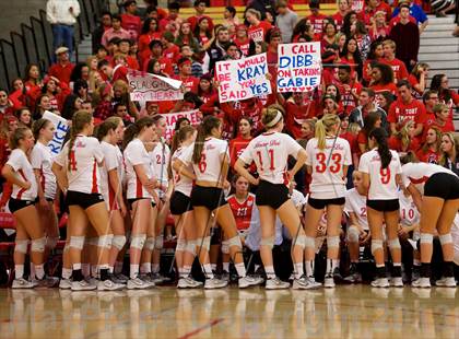 Thumbnail 2 in Great Oak @ Mater Dei (CIF SS 1AA Semifinal) photogallery.