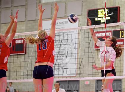 Thumbnail 3 in Great Oak @ Mater Dei (CIF SS 1AA Semifinal) photogallery.