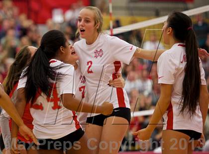 Thumbnail 2 in Great Oak @ Mater Dei (CIF SS 1AA Semifinal) photogallery.