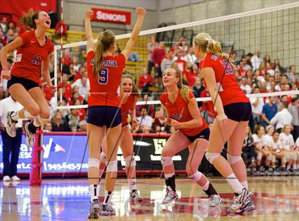 Thumbnail 2 in Great Oak @ Mater Dei (CIF SS 1AA Semifinal) photogallery.