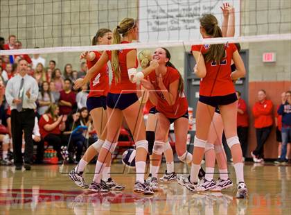 Thumbnail 3 in Great Oak @ Mater Dei (CIF SS 1AA Semifinal) photogallery.