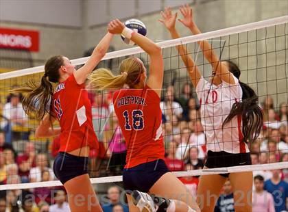 Thumbnail 3 in Great Oak @ Mater Dei (CIF SS 1AA Semifinal) photogallery.