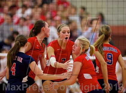 Thumbnail 3 in Great Oak @ Mater Dei (CIF SS 1AA Semifinal) photogallery.